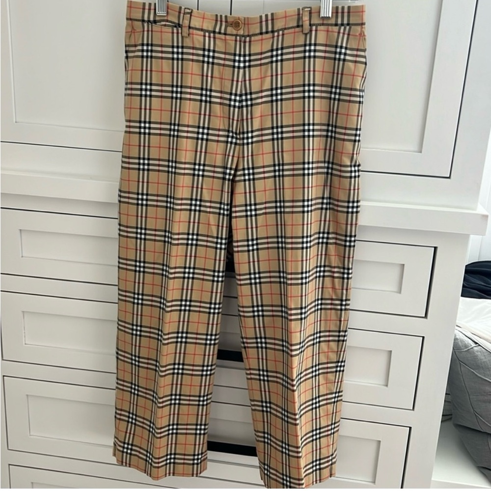 Burberry Golf Straight Leg Pants😎